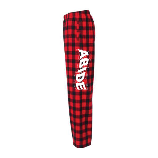 Abide RED PJs Bottoms  (Unisex)