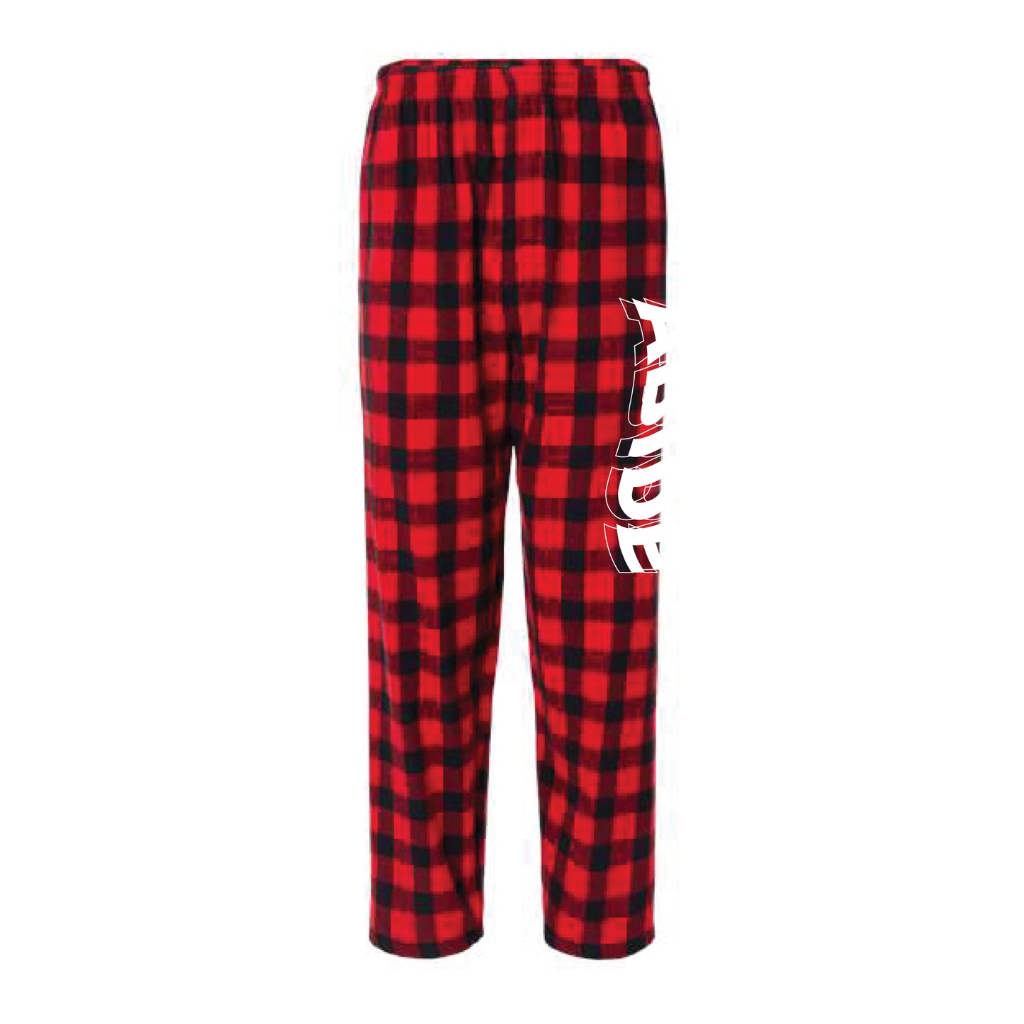 Abide RED PJs Bottoms  (Unisex)