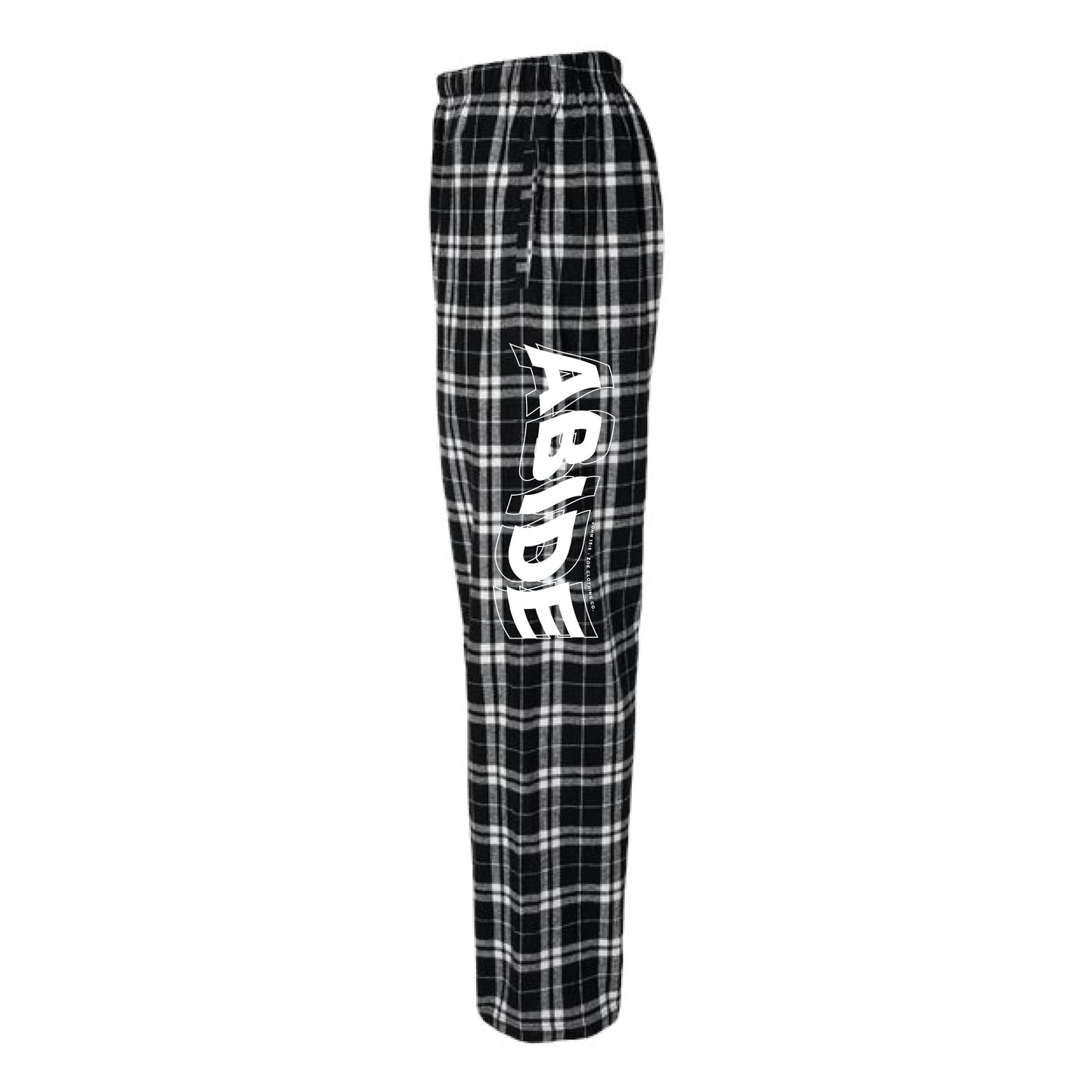 Abide BLACK PJs Bottoms  (Unisex)